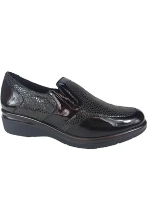 Pitillos Sko, Dame, Sort, 41 EU, Uld, Stilfulde dames loafers