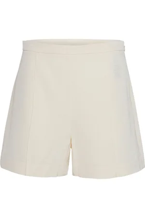 Vince Shorts, Dame, Hvid, XL, Bomuld, Benhvid A-Line Shorts