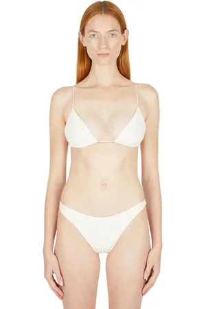 ZIAH Badetøj, Dame, Hvid, M, Trekantet Bikini Top