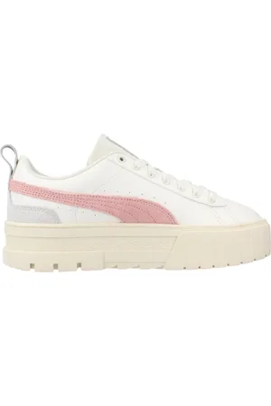 PUMA Sko, Dame, Hvid, 40 EU, Uld, Mayze Thrifted Damesneakers