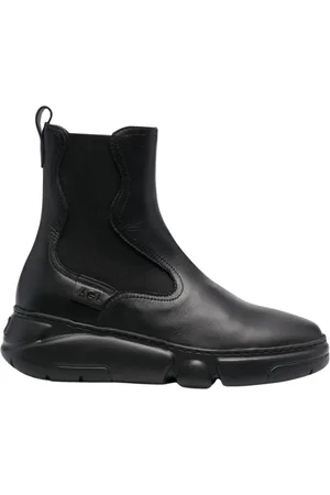 AGL ATTILIO GIUSTI LEOMBRUNI Sko, Dame, Sort, 40 EU, Læder, Sort Læder Chelsea Booties
