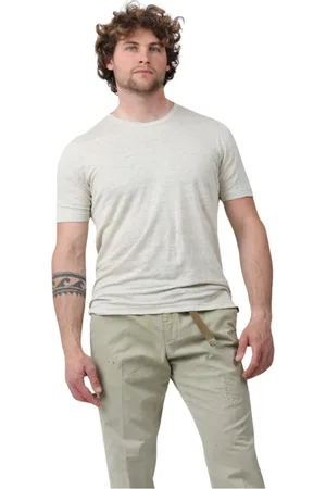Gran Sasso Top, Herre, , 2XL, Uld, Klassisk Crew Neck T-Shirt
