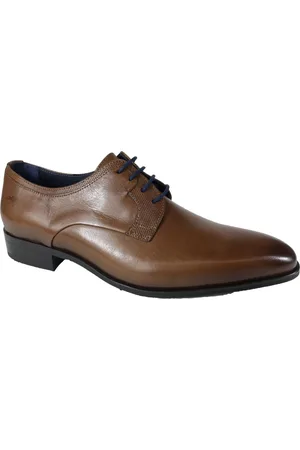 Fluchos Sko, Herre, Brun, 41 EU, Klassiske Cognac Business Sko