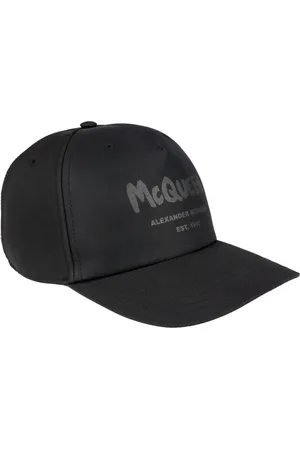 Alexander McQueen Tilbehør, unisex, Sort, S, Uld, Stilfuld Queen Cap