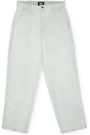 Dickies Jeans, Herre, Blå, W32 L32, Denim, Ultra Lightwash Straight Jeans