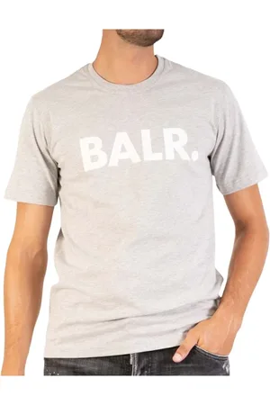 BALR. Top, Herre, Grå, XL, Klassisk T-shirt