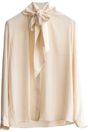 Ahlvar Gallery Bluser & Skjorter, Dame, , XL, Silke Slips Hals Bluse