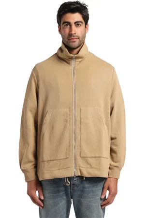 BARENA Sweathshirts & Hoodies, Herre, , M, Sweatshirt med lynlås