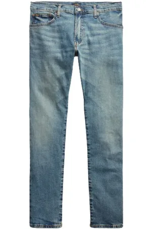 Ralph Lauren Jeans, Herre, Blå, W42, Bomuld, Slim Fit Basic Sullivan Jeans