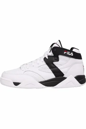 Fila Sko, Herre, Hvid, 45 EU, Uld, Stilfulde Mid Sneakers til Mænd