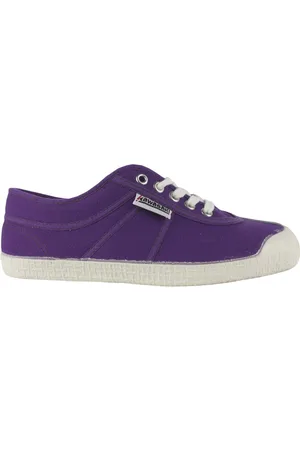 Kawasaki Sko, unisex, Lilla, 39 EU, Uld, Klassiske Canvas Sneakers