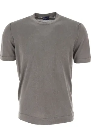 DRUMOHR Top, Herre, Grå, M, Herre T-shirts Kollektion