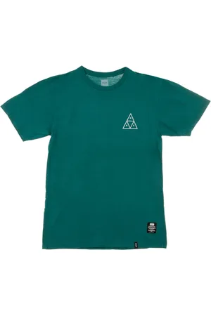 Huf Top, Herre, Grøn, XL, Quetzal Streetwear T-Shirt