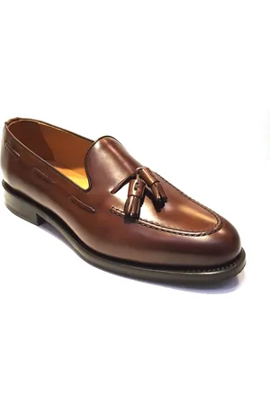 Berwick Sko, Herre, Brun, 40 1/2 EU, Læder, Vegan Læder Tassel Loafers Mænd