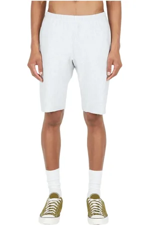 Champion Shorts, Herre, Grå, S, Bomuld, Bløde Fleece Casual Shorts