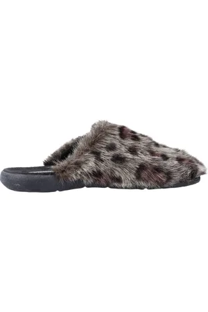 victoria Sko, Dame, Flerfarvet, 39 EU, Leopard Print Slippers