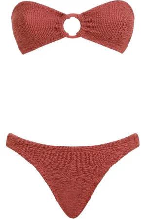 Hunza G Badetøj, Dame, Brun, ONE SIZE, Metallic Rosewood Bikini