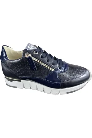 Dl Sko, Dame, Blå, 36 EU, Uld, Stilfulde Damesneakers