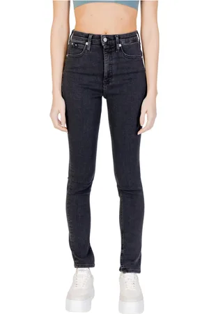 Calvin Klein Jeans, Dame, Sort, W25 L30, Bomuld, Skinny Jeans til Kvinder