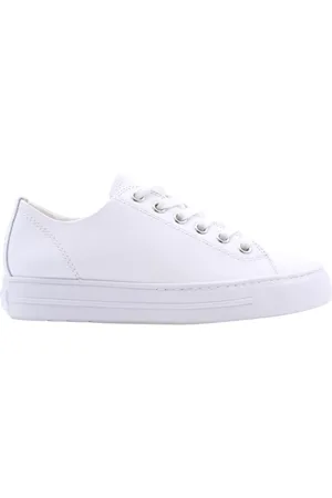 Paul Green Sko, Dame, Hvid, 40 1/2 EU, Uld, Stilfulde Bismut Sneakers