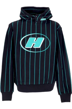 Huf Sweathshirts & Hoodies, Herre, Sort, S, Sort Capital Hoodie Streetwear Kollektion