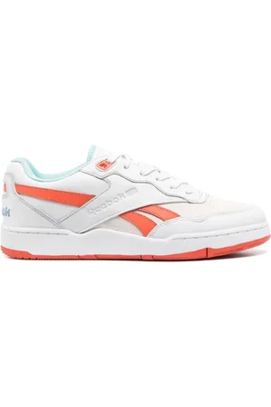 Reebok Sko, Herre, , 43 1/2 EU, Uld, Hvid & Lava Panel Sneakers