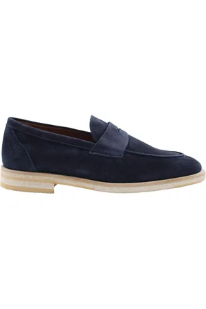 Flecs Sko, Herre, Blå, 42 EU, Sauvignon Moccasin Loafers