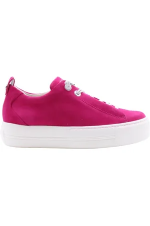 Paul Green Sko, Dame, Lyserød, 38 EU, Uld, Stilfulde Kloster Sneakers
