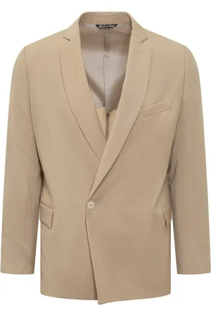 COSTUMEIN Jakke, Herre, , L, Uld, Stilfuld Single Breasted Blazer til Mænd