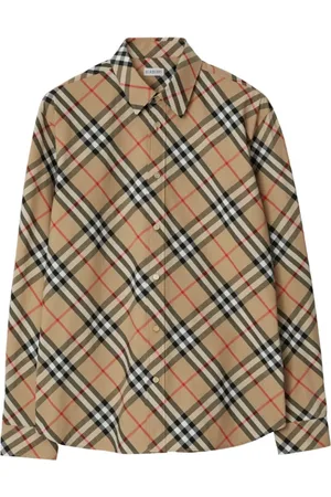 Burberry Skjorte, Herre, Flerfarvet, L, Bomuld, Vintage Check Skjorte