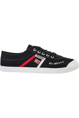 Kawasaki Sko, Herre, Flerfarvet, 39 EU, Japansk Signatur Canvas Sneakers