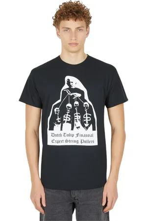 DTF.NYC Top, Herre, Sort, M, Bomuld, Tulip Mania Bezos T-Shirt