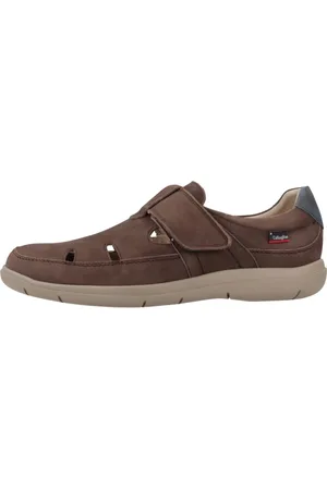 CallagHan Sko, Herre, Brun, 43 EU, Herre Flade Sandaler