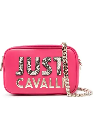 Roberto Cavalli Taske, Dame, Lyserød, ONE SIZE, Uld, Lilla Skuldertaske til Kvinder