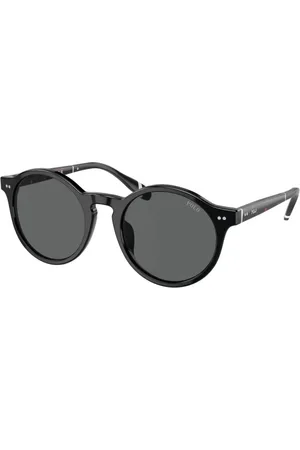 Ralph Lauren Tilbehør, Herre, Sort, 50 MM, Klassiske sorte solbriller