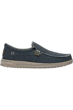 Hey dude Sko, Herre, Blå, 43 EU, Klassiske Sailor Loafers til Mænd