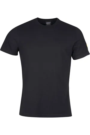 Barbour Top, Herre, Sort, L, Bomuld, Devise T-Shirt