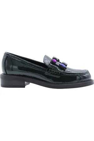 Brù Milano Sko, Dame, Grøn, 37 EU, Tidløse Victoria Loafers