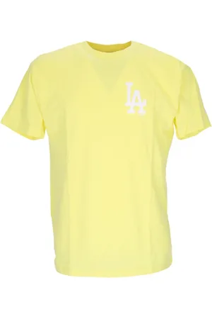New Era Top, Herre, Gul, L, MLB League Essential Tee Gul