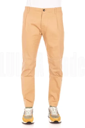 Nine In The Morning Bukser, Herre, Brun, XS, Moderne Fold Chinos