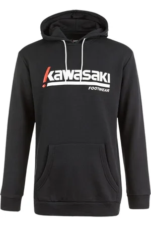 Kawasaki Sweathshirts & Hoodies, Herre, Sort, XS, Tyl, Retro Style Hoodie