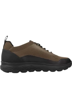Geox Sko, Herre, Grøn, 44 EU, Uld, Moderne Stilfulde Sneakers til Mænd
