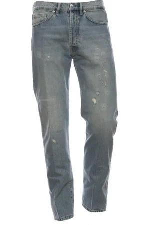 Nine In The Morning Jeans, Herre, Blå, W33, Denim, Slim-Fit Denim Jeans