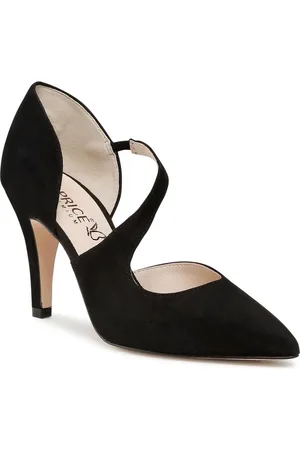 Caprice Sko, Dame, Sort, 38 EU, Læder, Elegant Ruskind Læder Damepumps