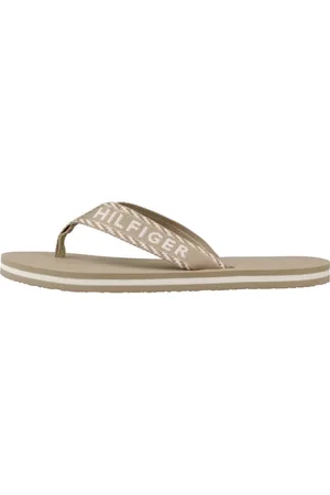 Tommy Hilfiger Sko, Dame, , 36 EU, Uld, Stilfulde Webbing Sandal Flip Flops