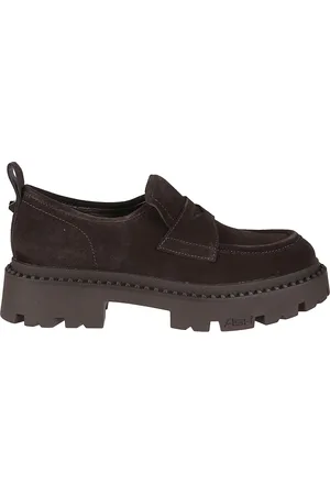 Ash Sko, Dame, Brun, 41 EU, Uld, Stilfulde Dark Gun Loafers