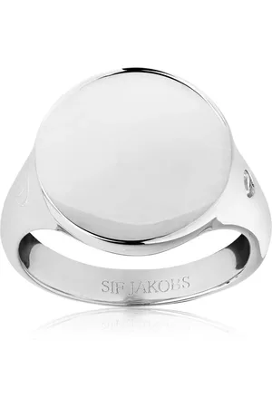 Sif Jakobs Tilbehør, Dame, Grå, 58 MM, Elegant Grande Ring med Zirconia Sten