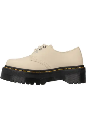 Dr. Martens Sko, Dame, , 38 EU, Quad II Parchment Snøresko