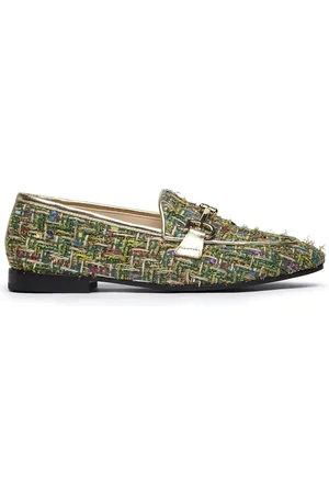 Fabi Sko, Dame, Grøn, 36 EU, Læder, Mintgrøn Mokkasin Loafers