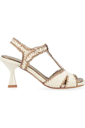 Pon´s quintana Sko, Dame, , 36 EU, Ivory Højhælet Sandal Forli Stil